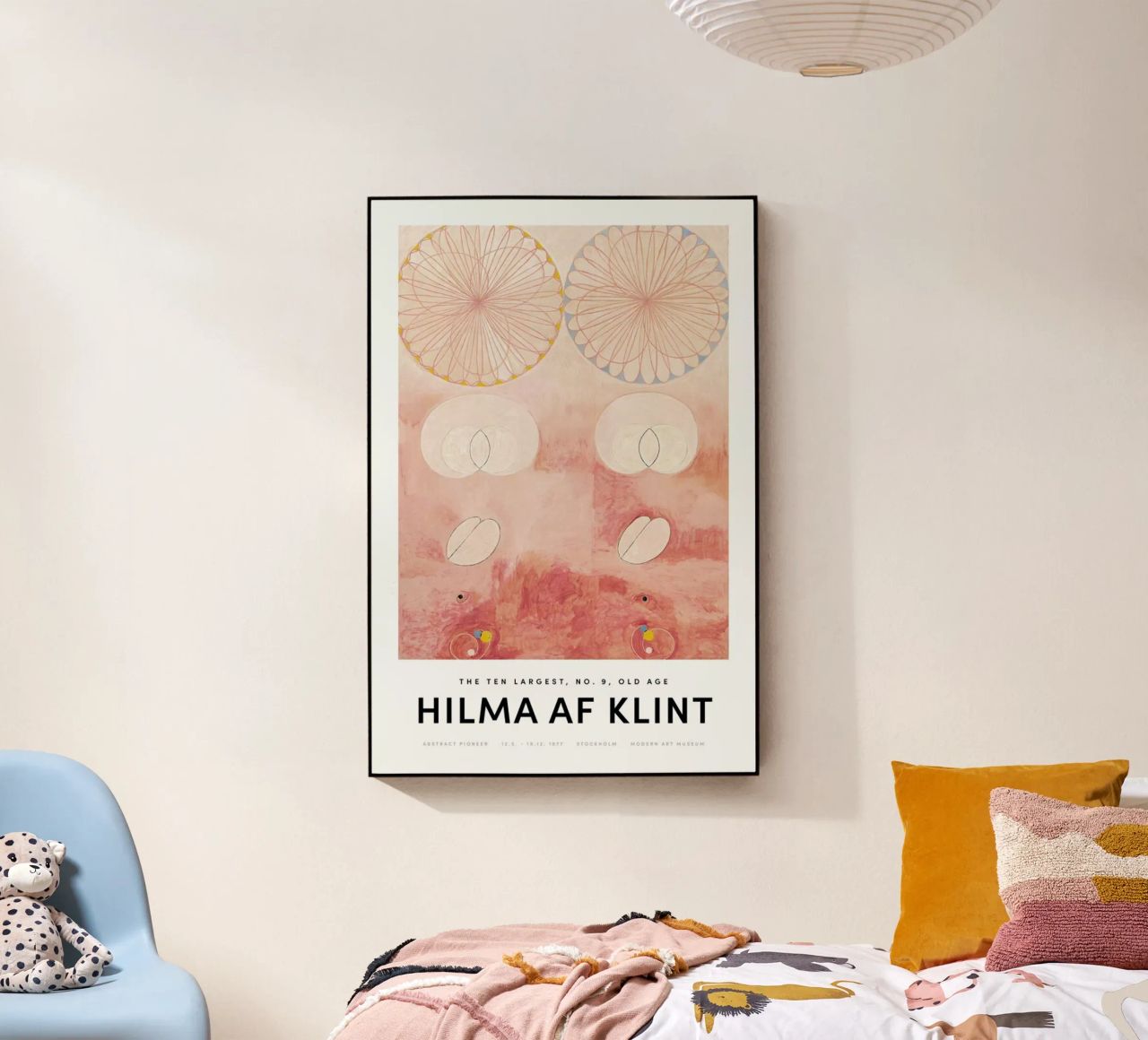 Hilma af Klint - The Ten Largest, No. 9 II plexiglass da Vintage by JUNIQE