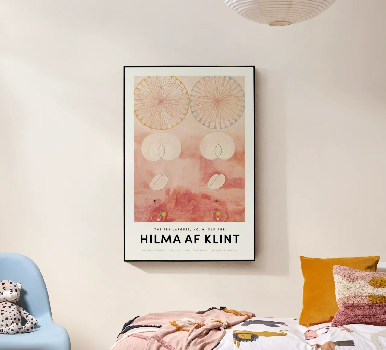 Hilma af Klint - The Ten Largest, No. 9 II acrylic glass by Vintage by JUNIQE