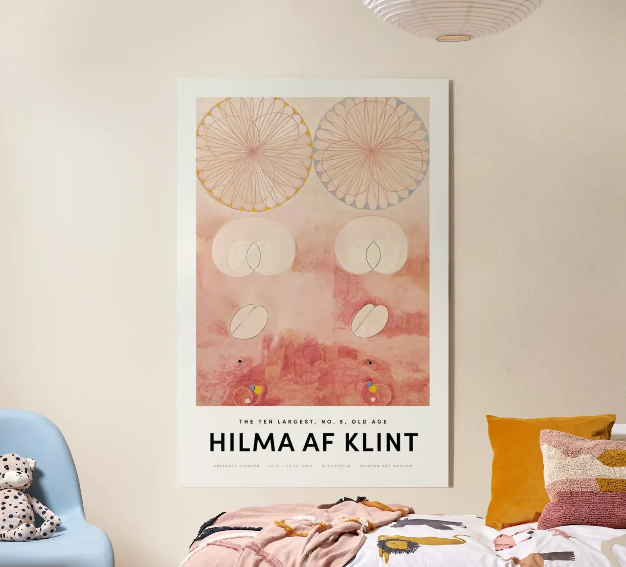 Hilma af Klint - The Ten Largest, No. 9 II acrylic glass by Vintage by JUNIQE
