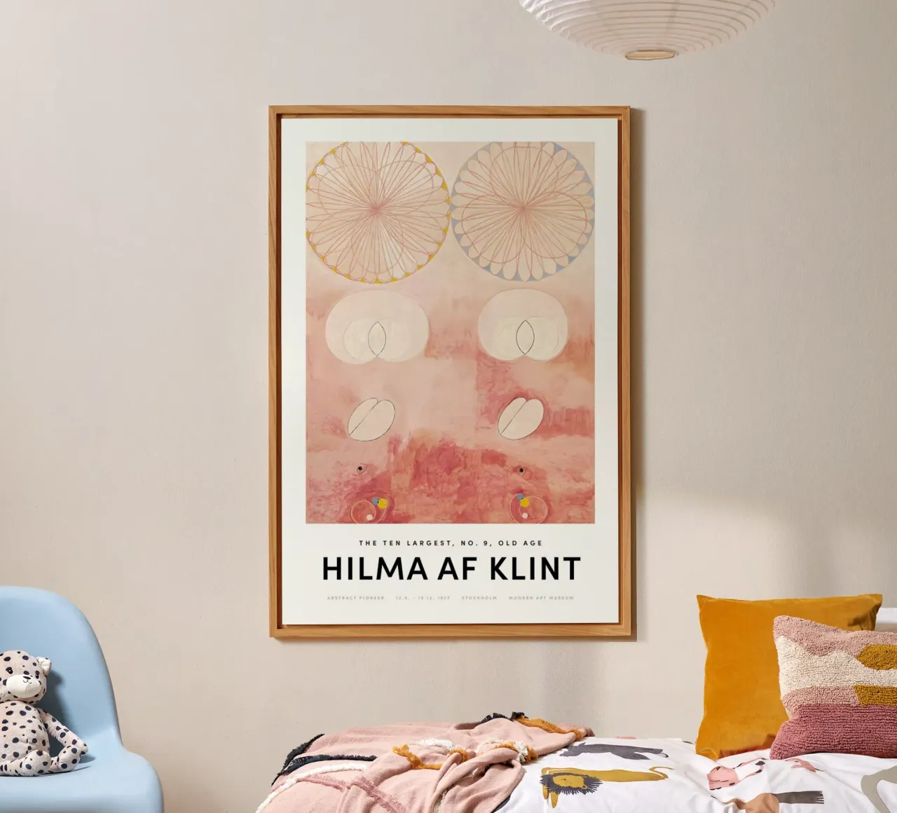 Hilma af Klint - The Ten Largest, No. 9 II pannello forex da Vintage by JUNIQE