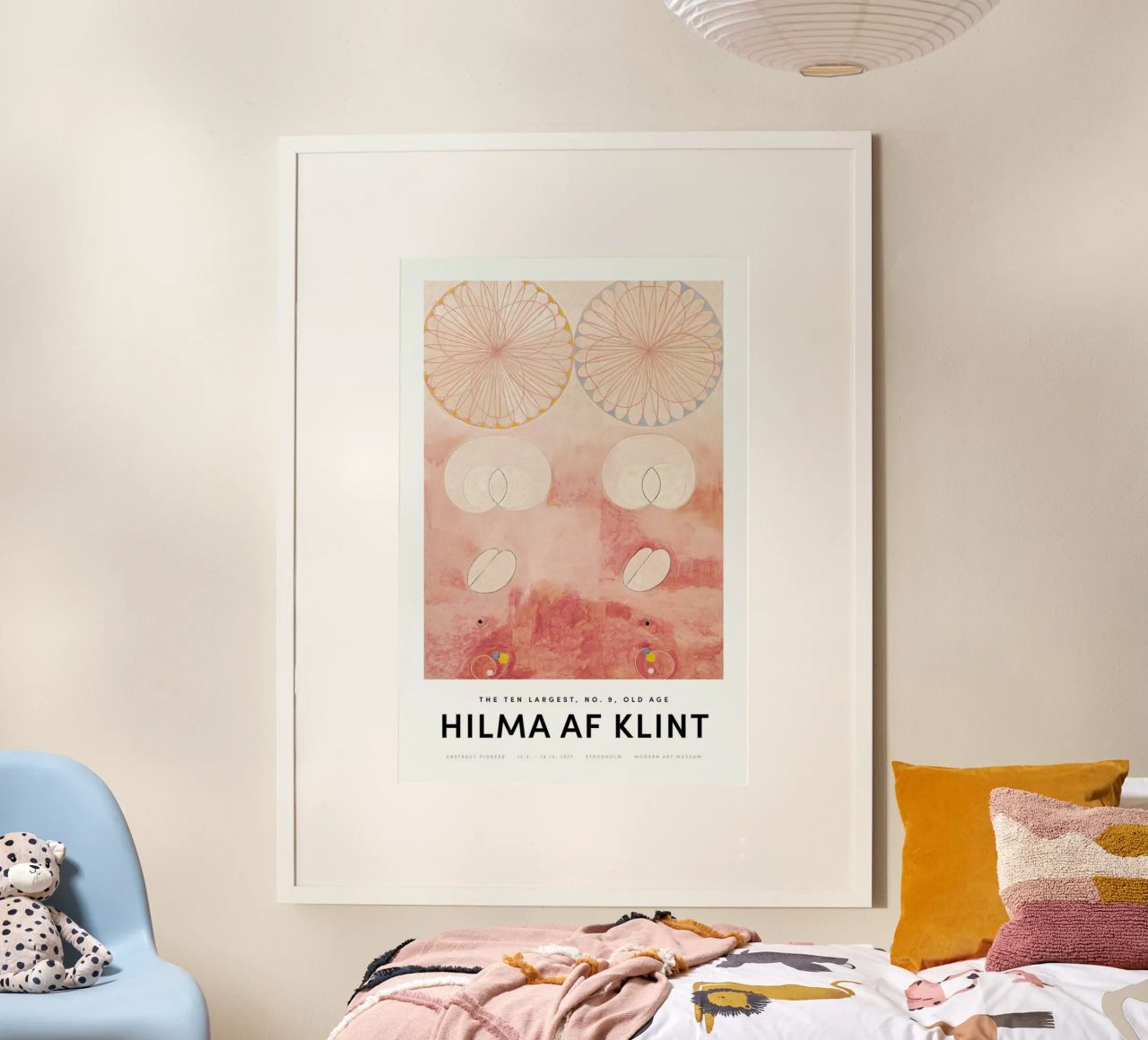 Hilma af Klint - The Ten Largest, No. 9 II poster de Vintage by JUNIQE