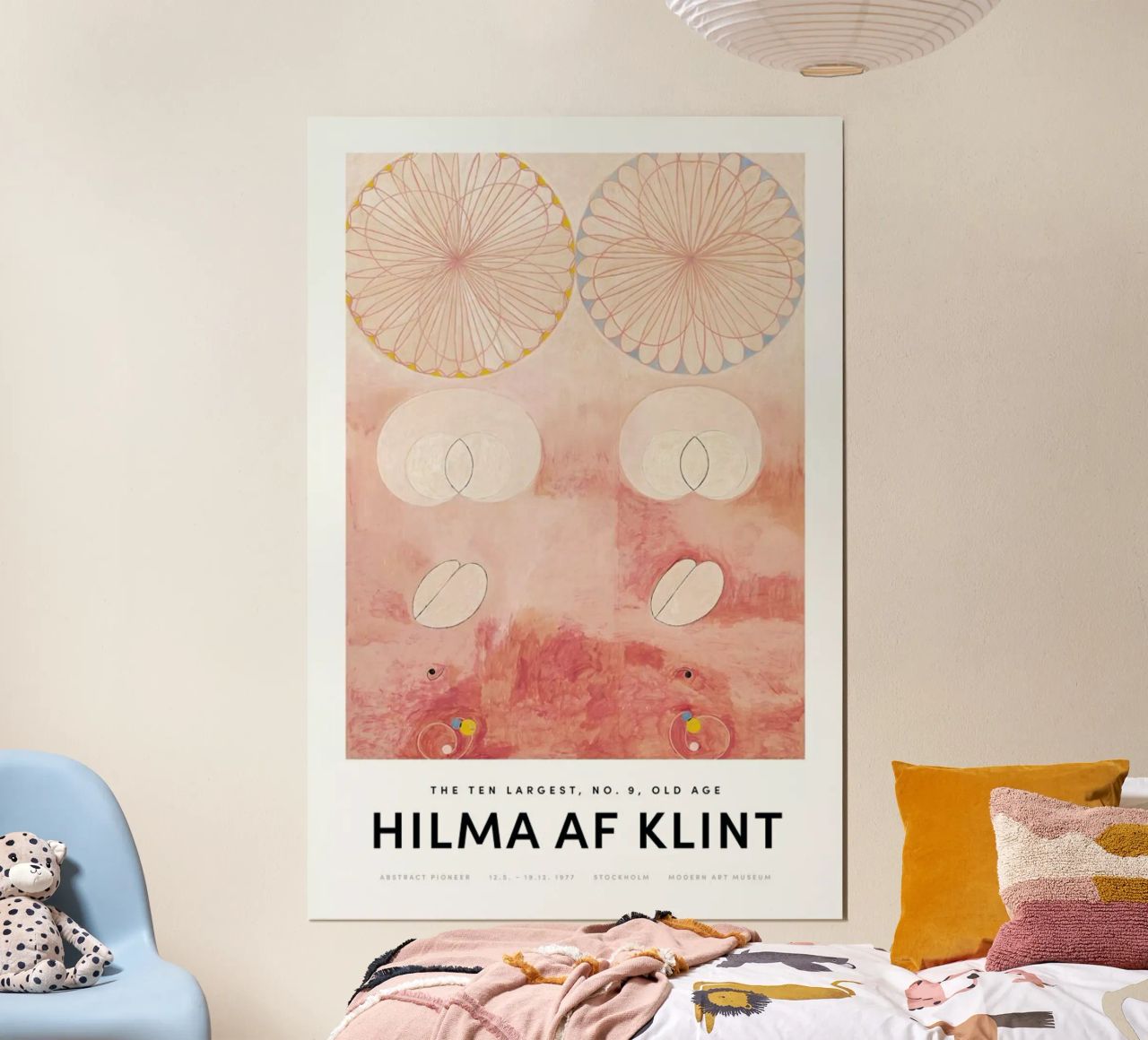 Hilma af Klint - The Ten Largest, No. 9 II poster de Vintage by JUNIQE