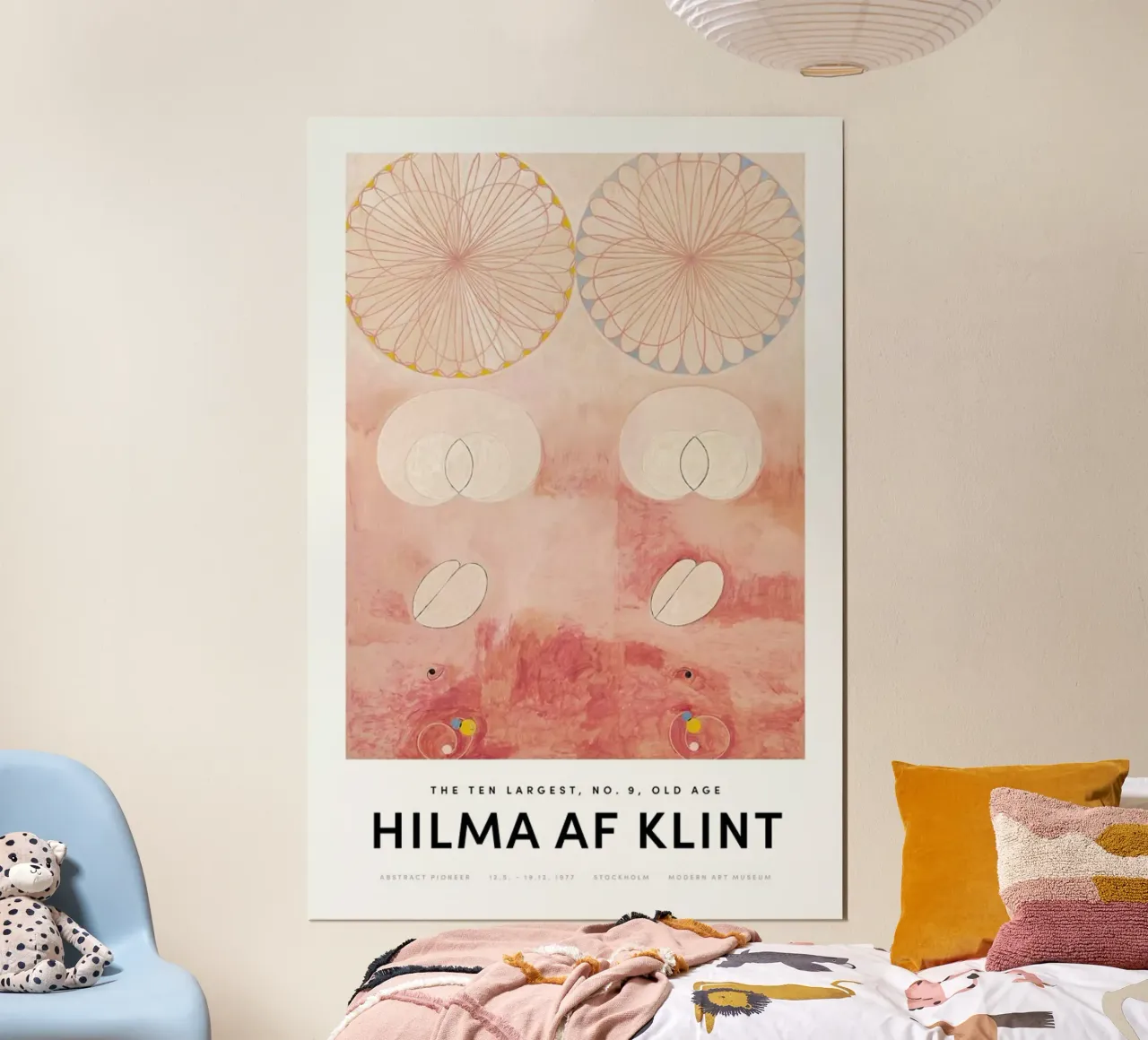 Hilma af Klint - The Ten Largest, No. 9 II hahnemühle de Vintage by JUNIQE
