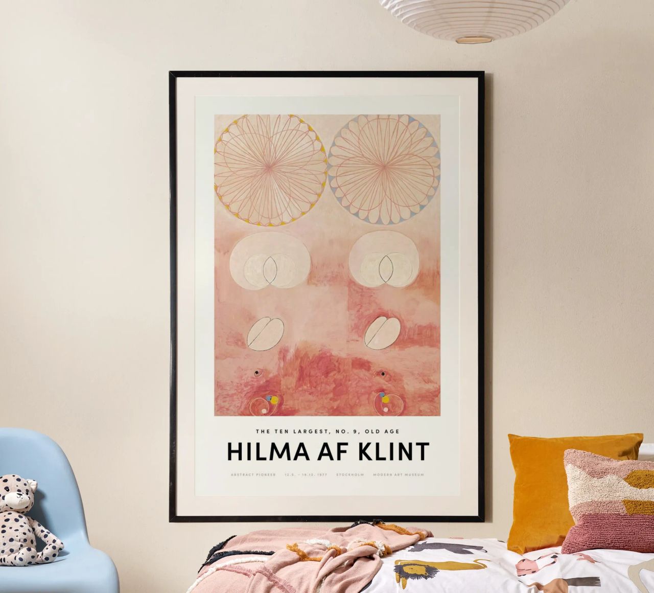 Hilma af Klint - The Ten Largest, No. 9 II poster de Vintage by JUNIQE