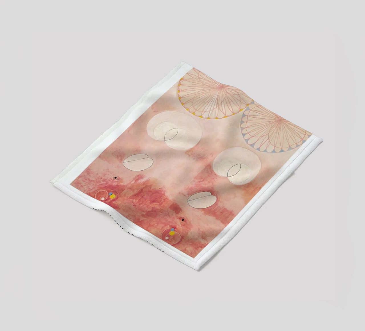 Hilma af Klint - The Ten Largest, No. 9 II coperta in pile da Vintage by JUNIQE