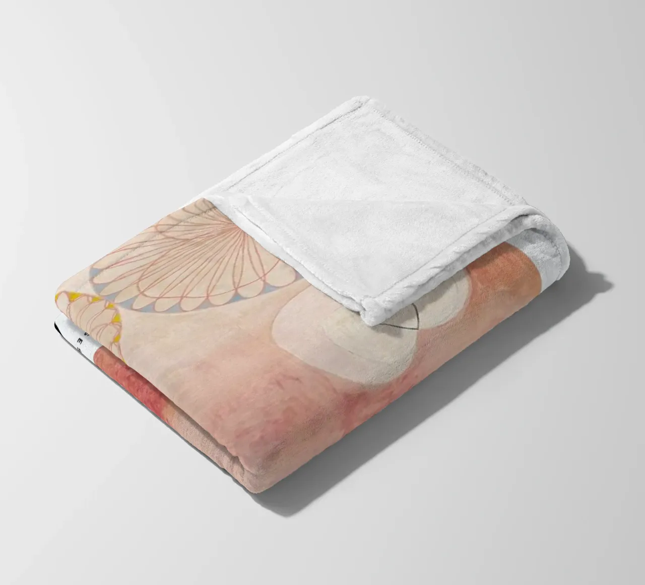 Hilma af Klint - The Ten Largest, No. 9 II coperta in pile da Vintage by JUNIQE