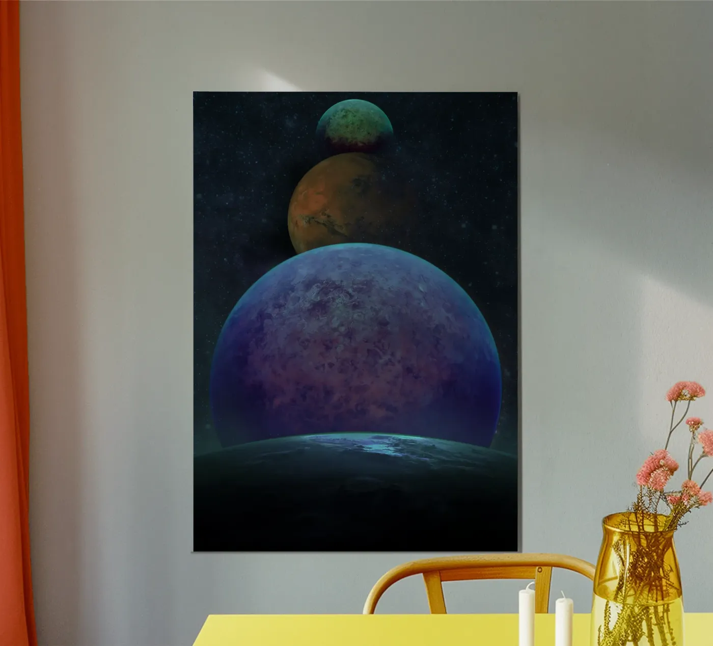 space vision poster by NEW LIFE