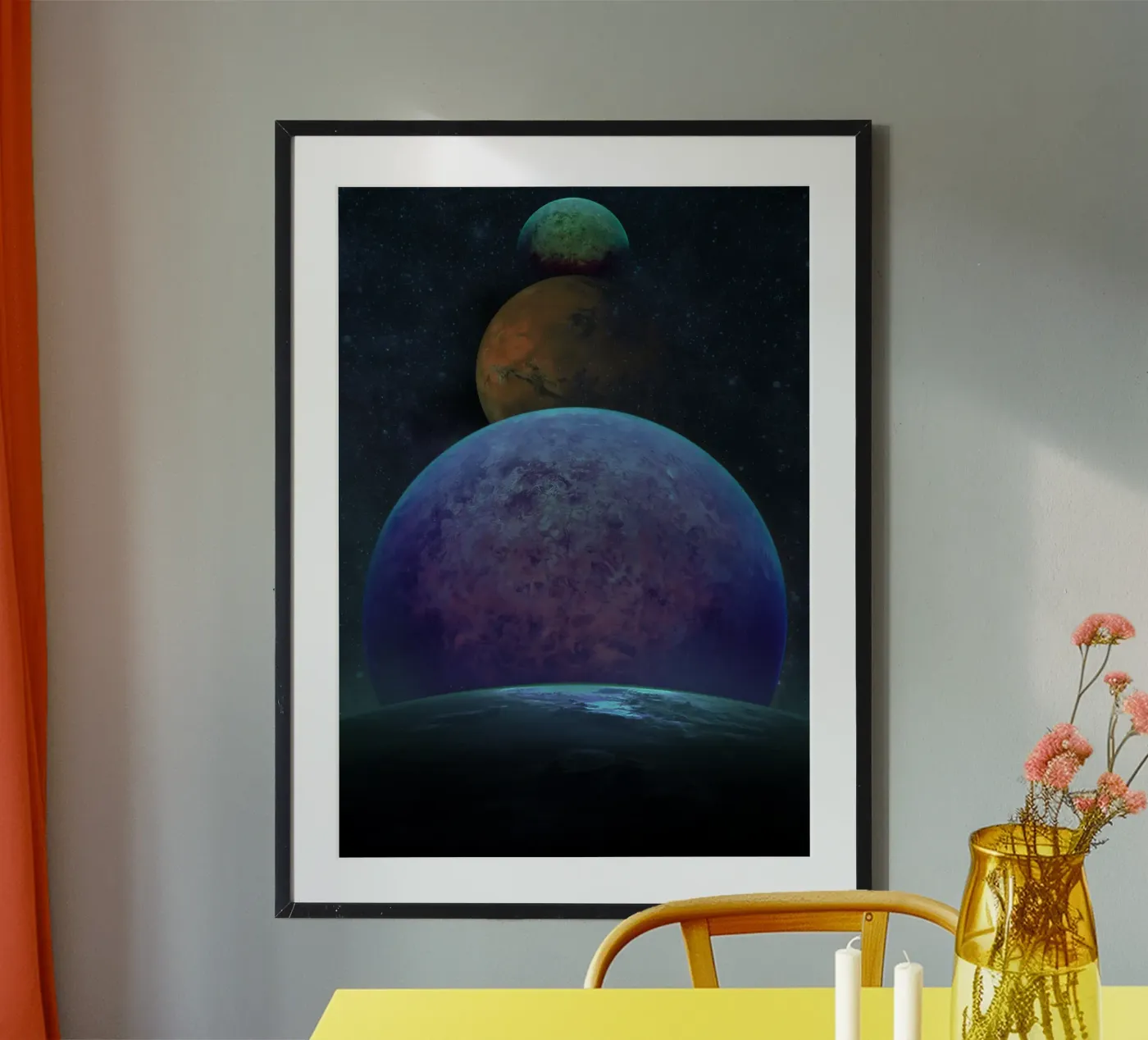 space vision poster by NEW LIFE