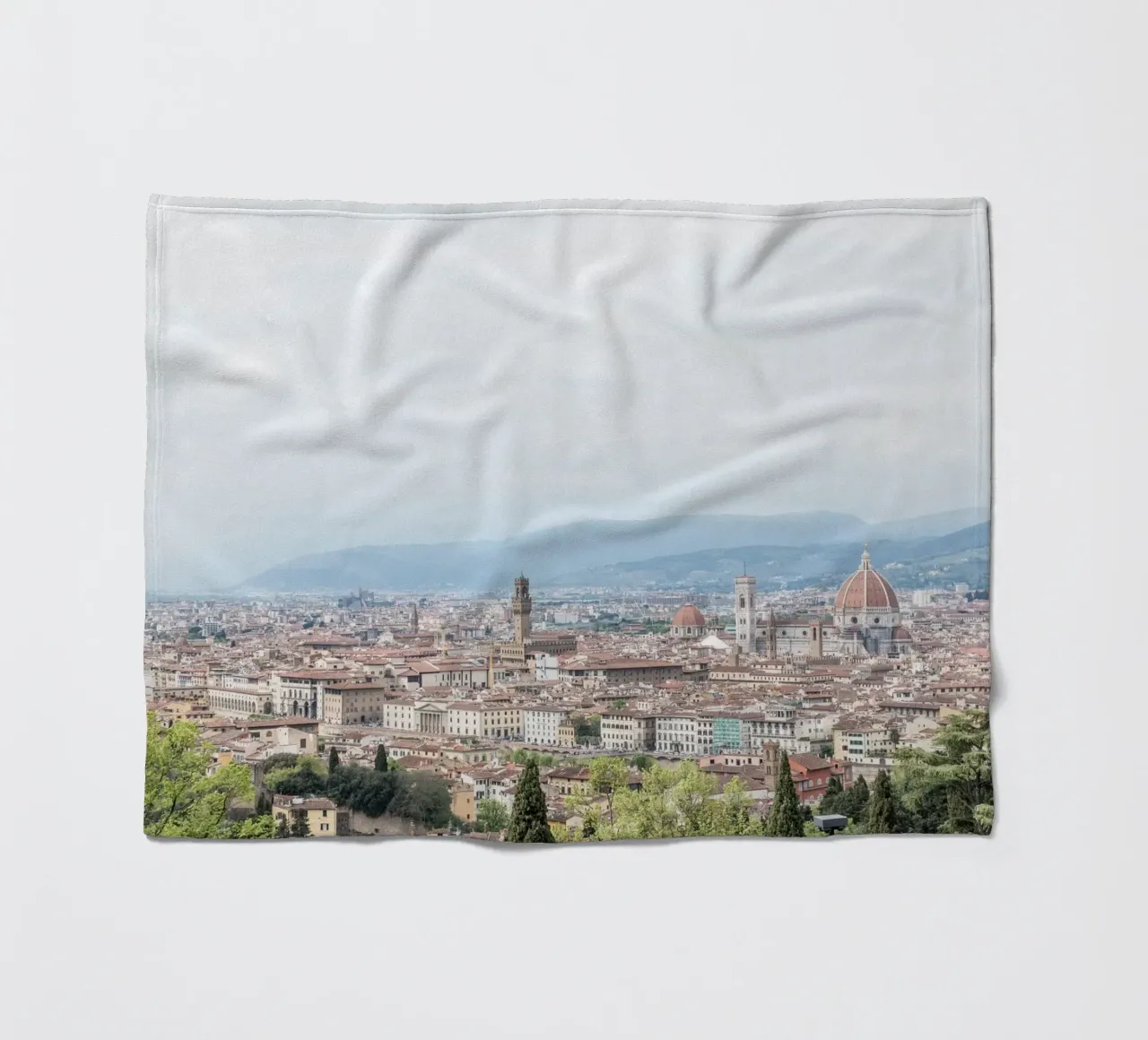 View of Florence coperta in pile da photolovers
