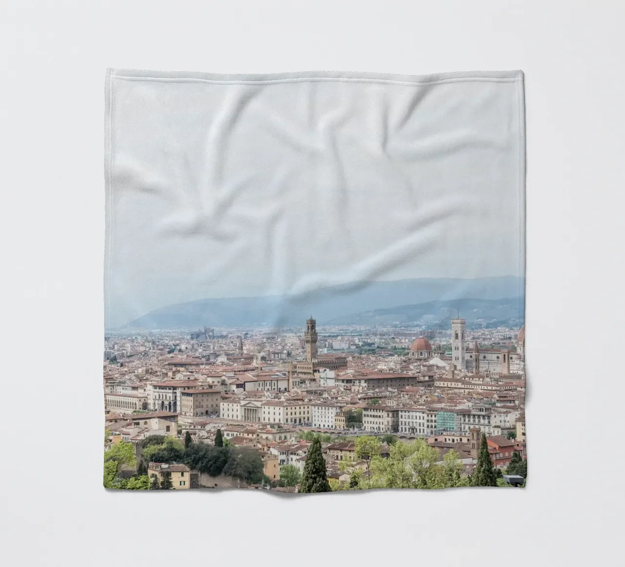 View of Florence coperta in pile da photolovers
