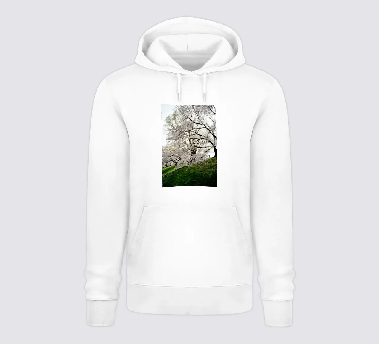 ciliegio in fiore felpa con cappuccio da Earthly Visions