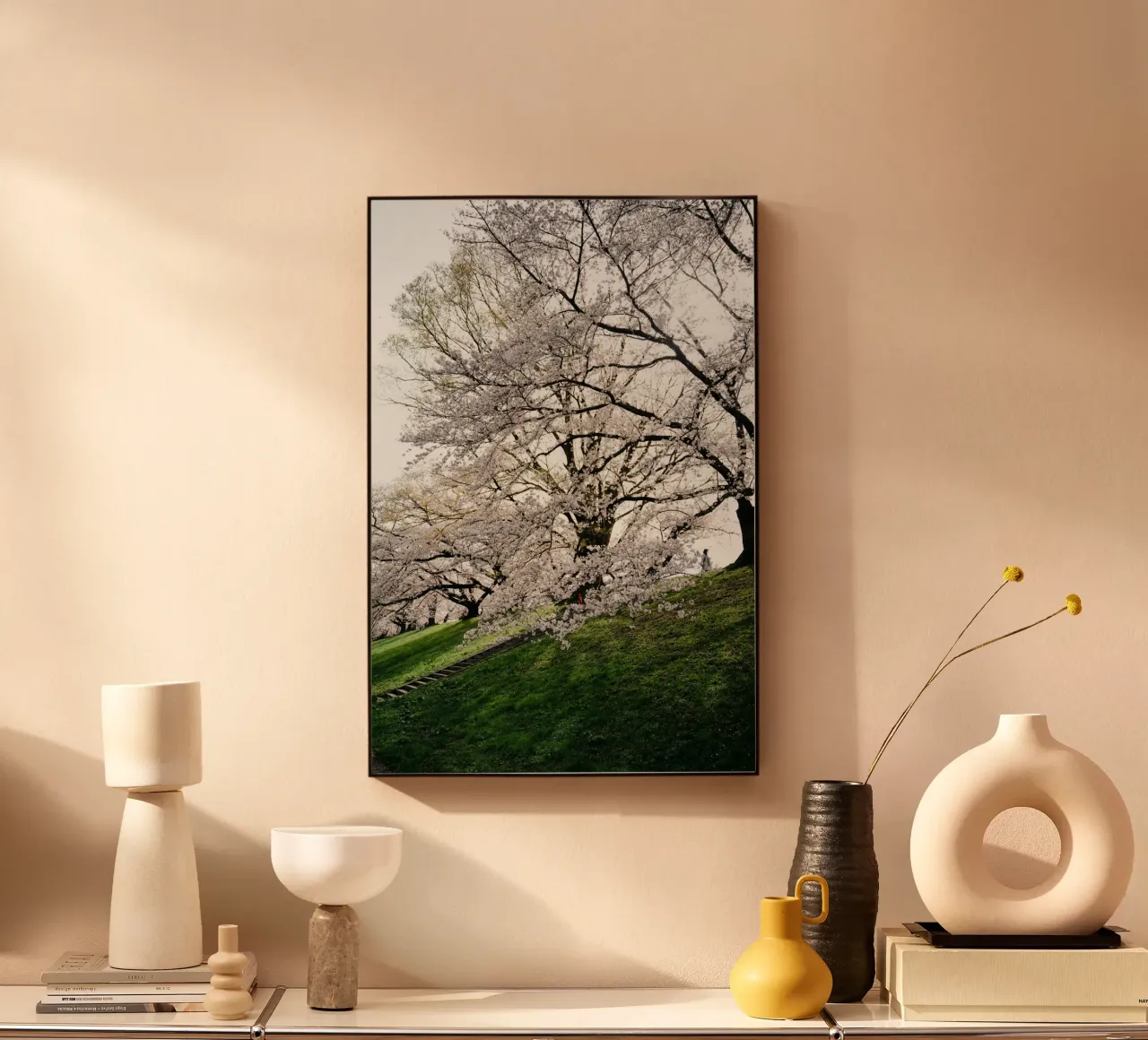 ciliegio in fiore alluminio dibond da Earthly Visions
