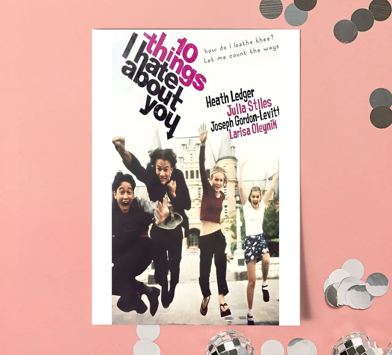 10 Things I Hate About You Movie sticker sheet by STAR CINEPLEX