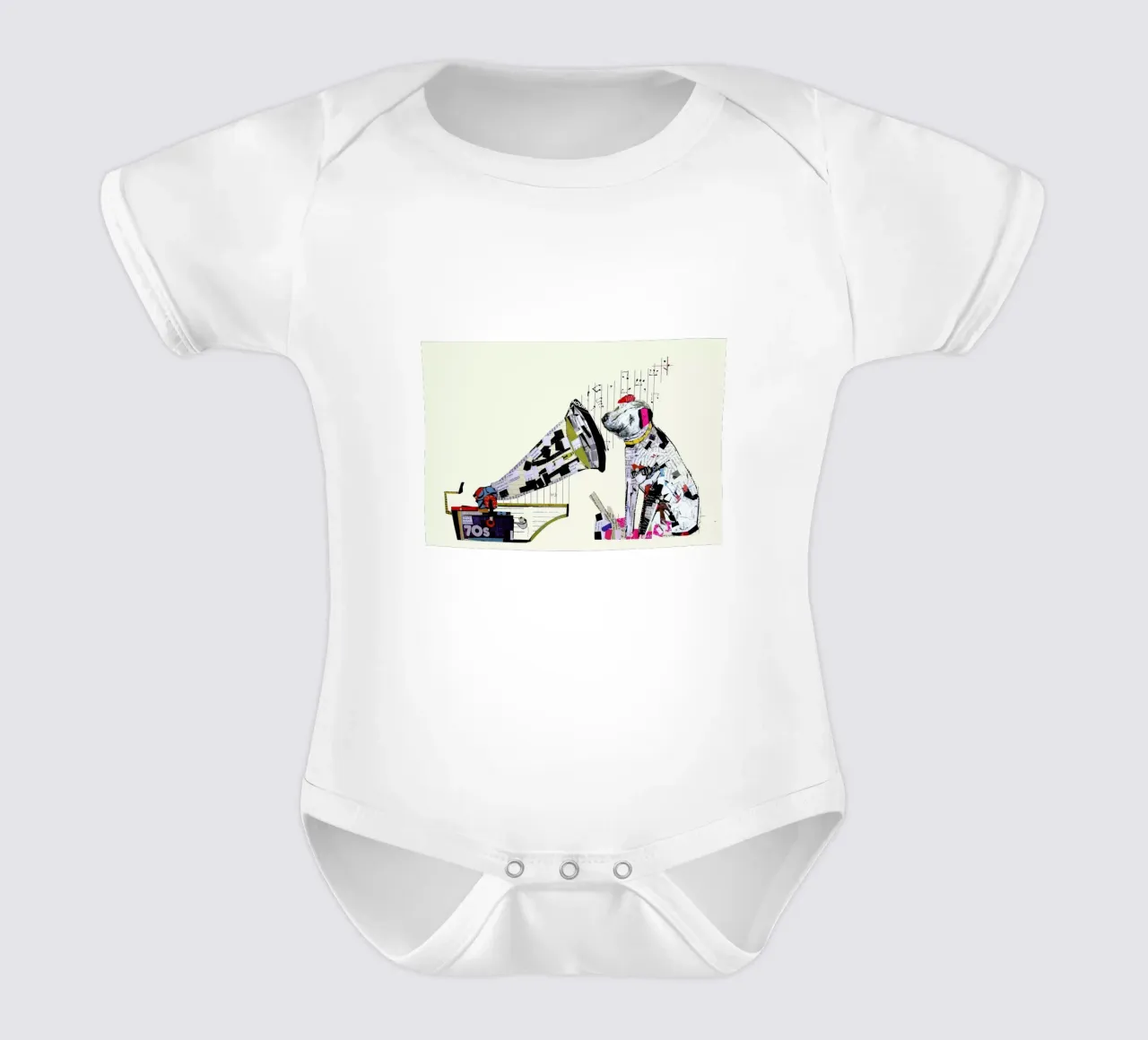 the i pup Kurzarm Babybody von Brian Buckley