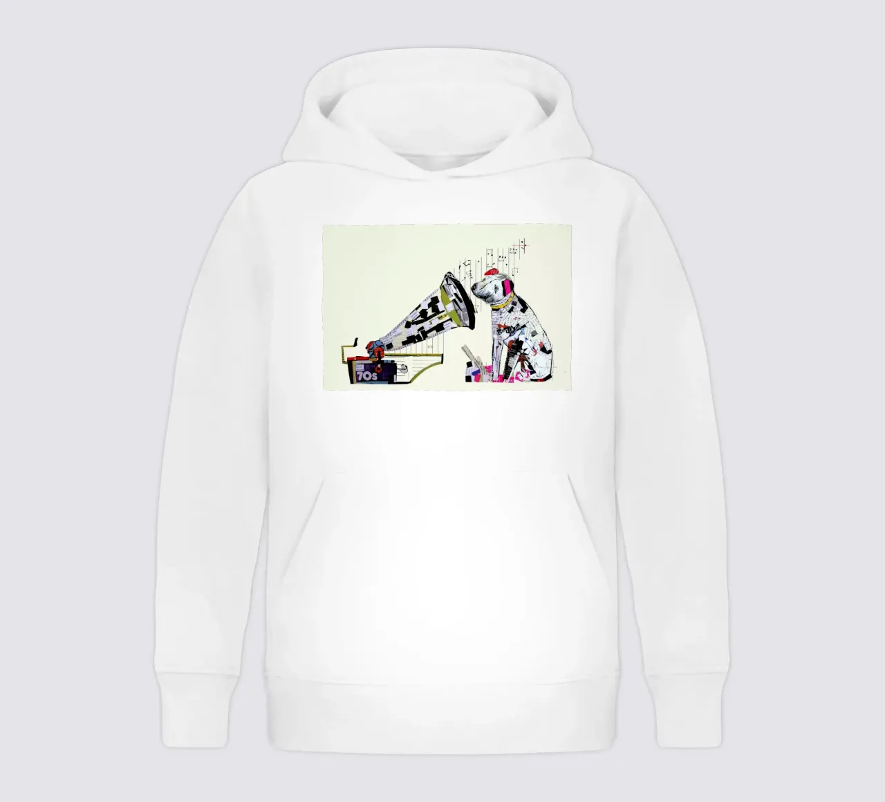 the i pup kids hoodie by Brian Buckley