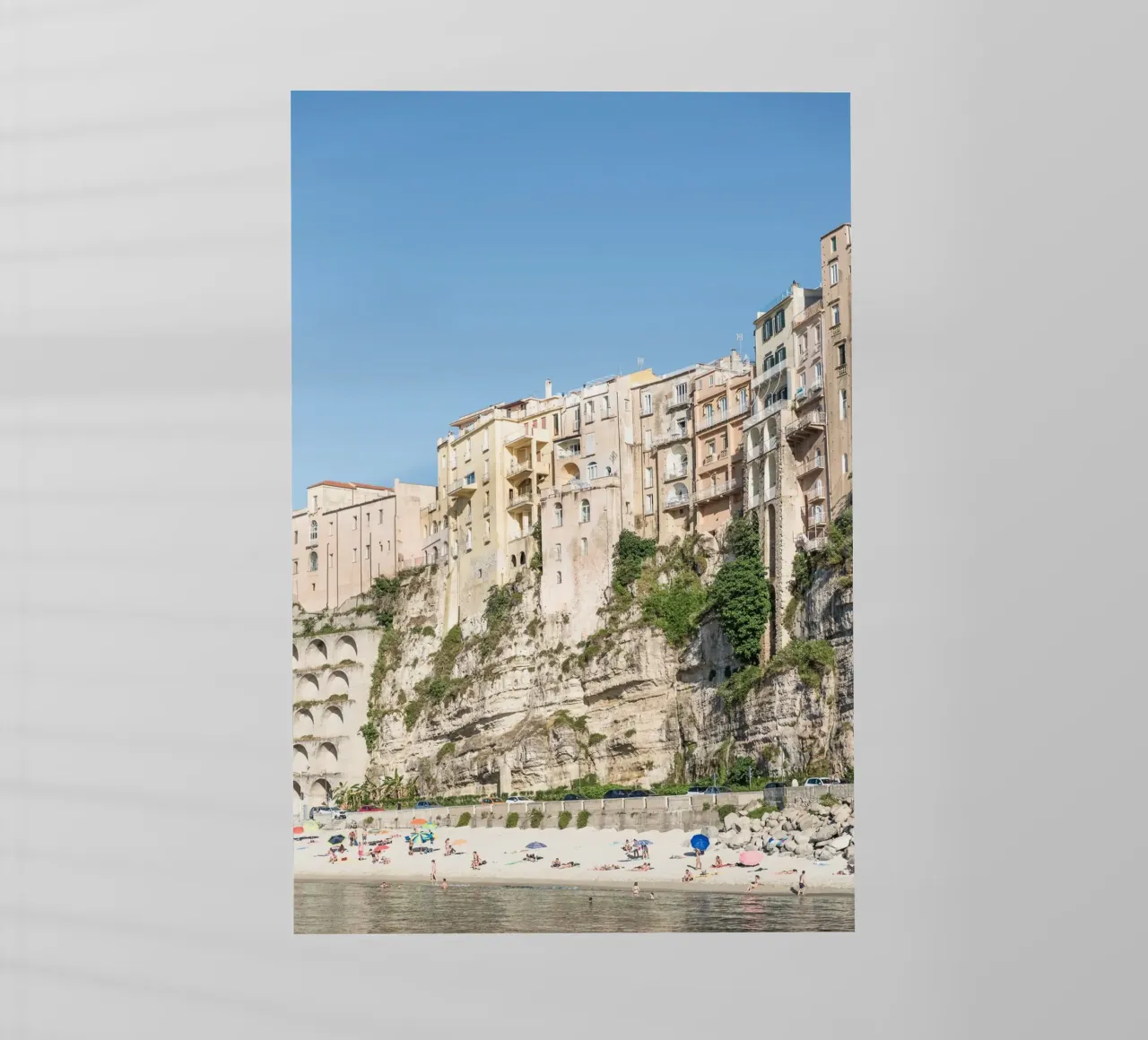 Tropea and the beach pellicola backlit da photolovers