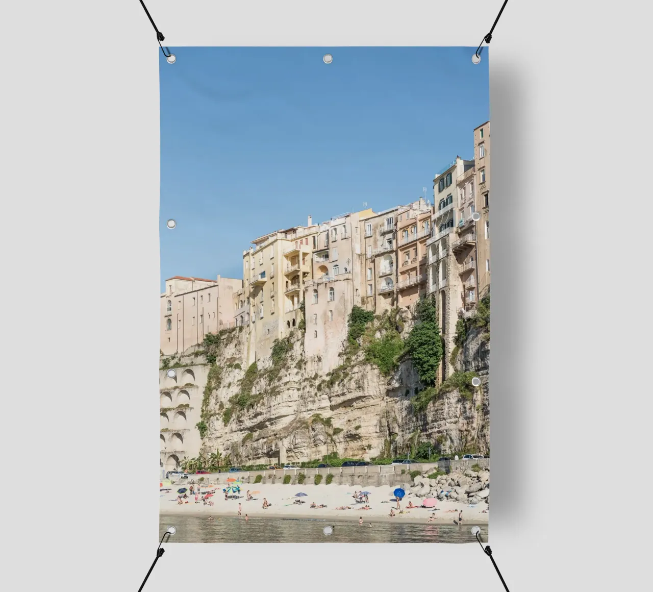 Tropea and the beach telo in pvc da photolovers