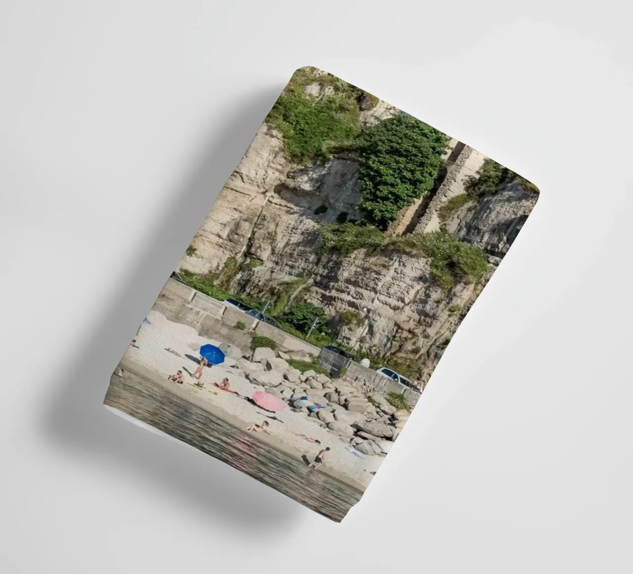 Tropea and the beach asciugamano da bagno da photolovers