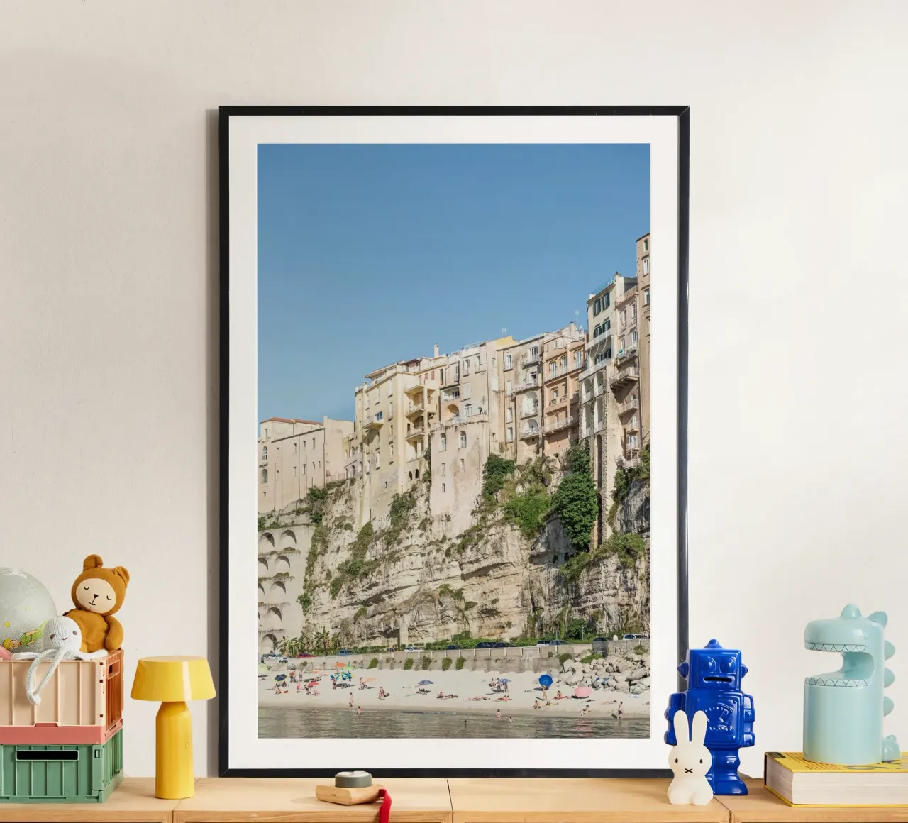 Tropea and the beach carta hahnemühle da photolovers
