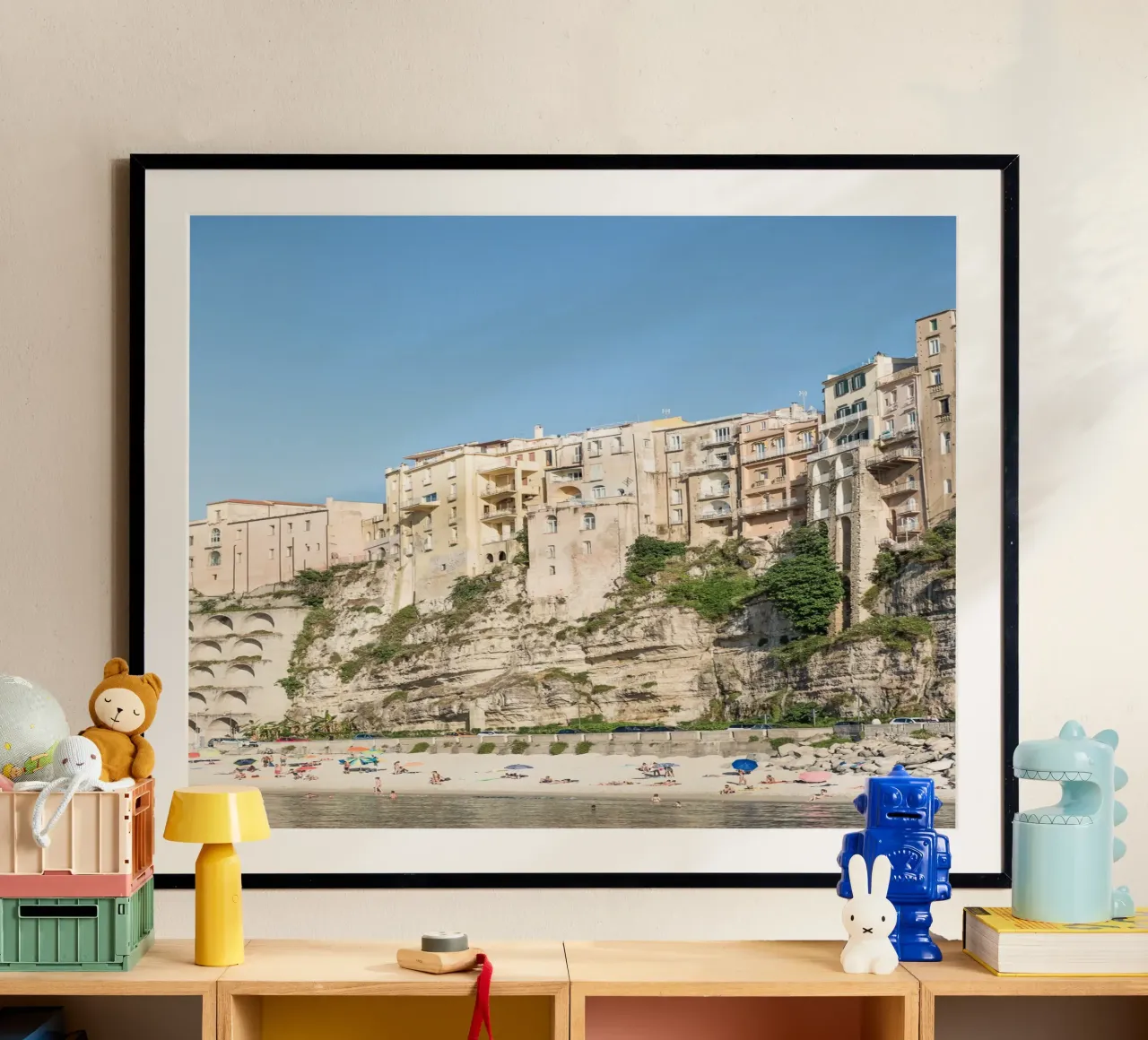 Tropea and the beach carta hahnemühle da photolovers