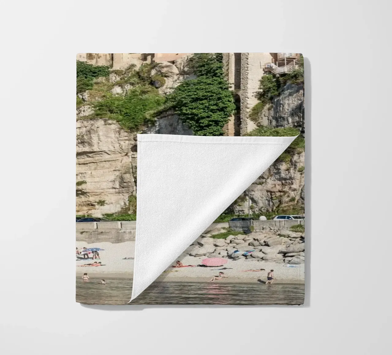 Tropea and the beach telo mare da photolovers