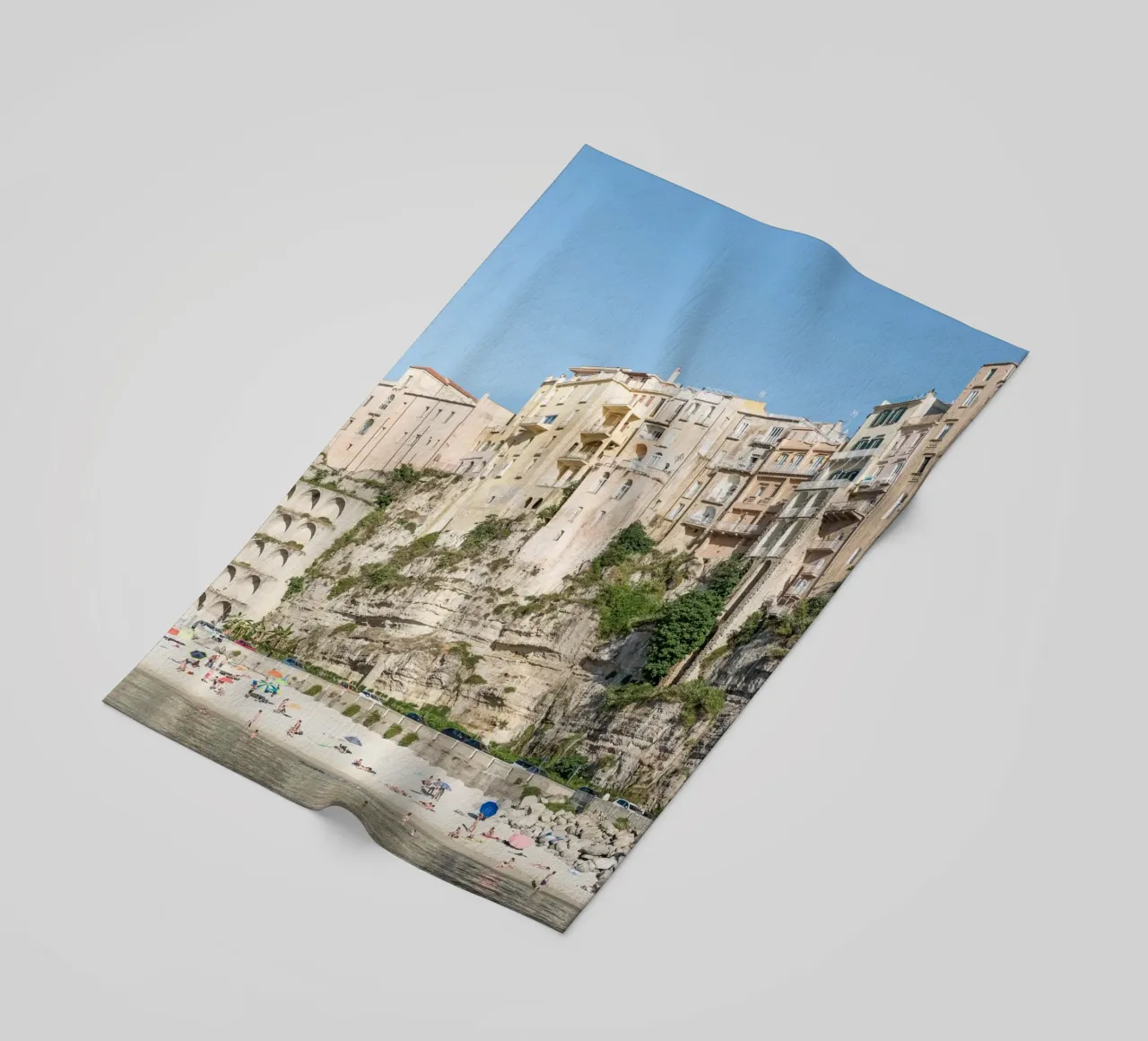 Tropea and the beach telo mare da photolovers