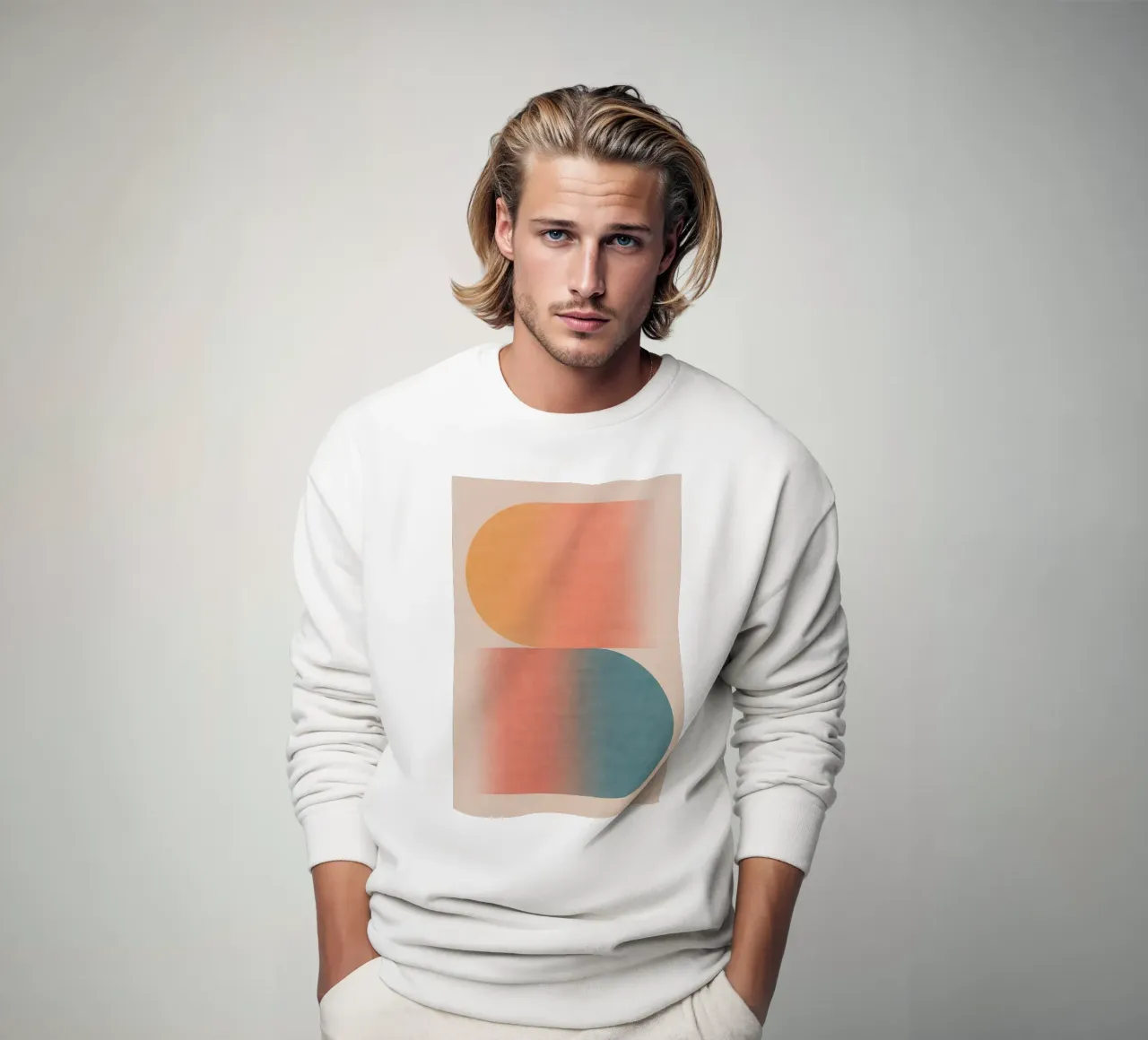 Verloop Echo sweatshirt van SMPLE
