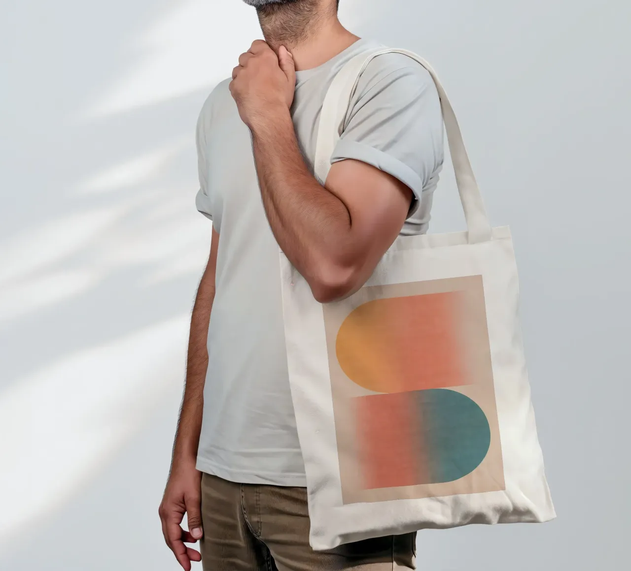 Gradient Echo tote bag by SMPLE