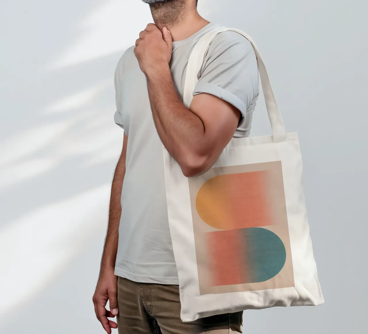 Gradient Echo tote bag by SMPLE