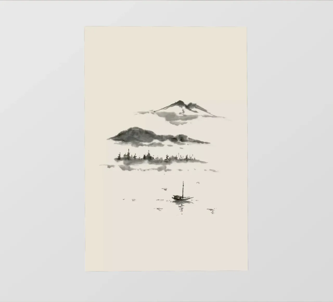 Japanese Dreamscape telo in pvc da Flora & Fauna