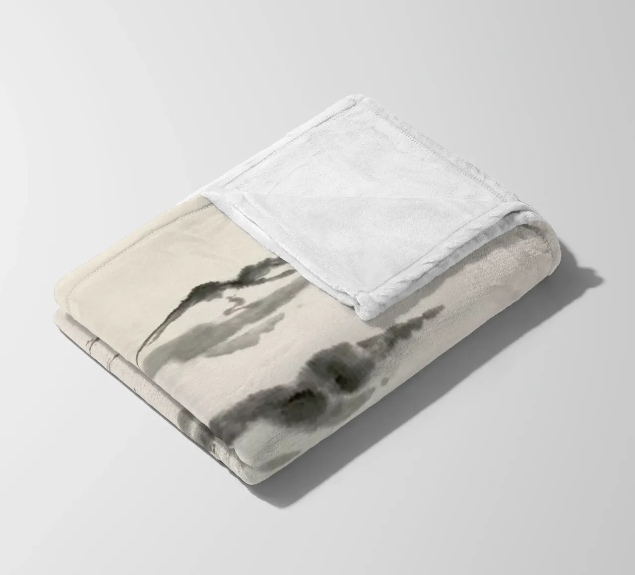 Japanese Dreamscape coperta in pile da Flora & Fauna