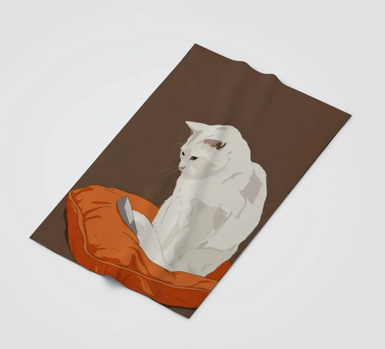 Cuscino Principe del Sonno coperta in pile da Stone Patina