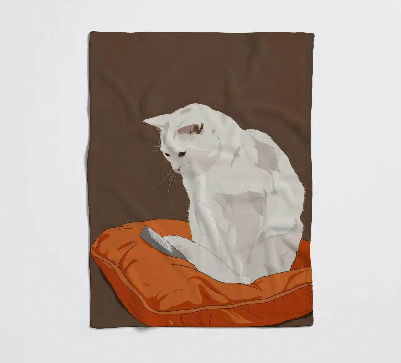 Cuscino Principe del Sonno coperta in pile da Stone Patina