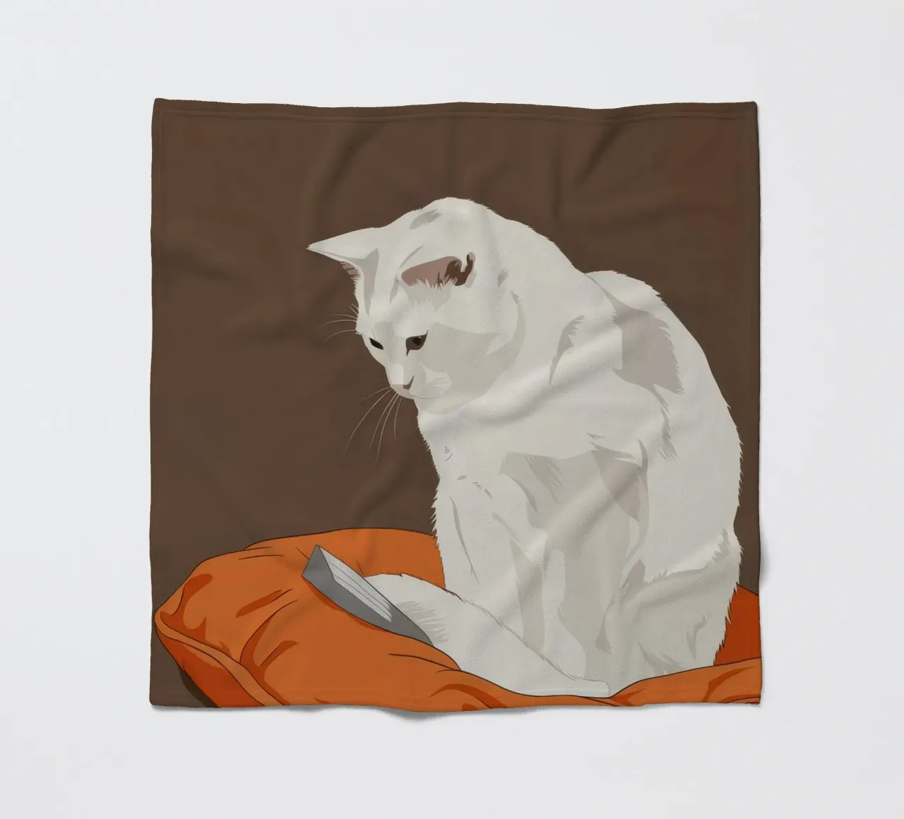 Cuscino Principe del Sonno coperta in pile da Stone Patina