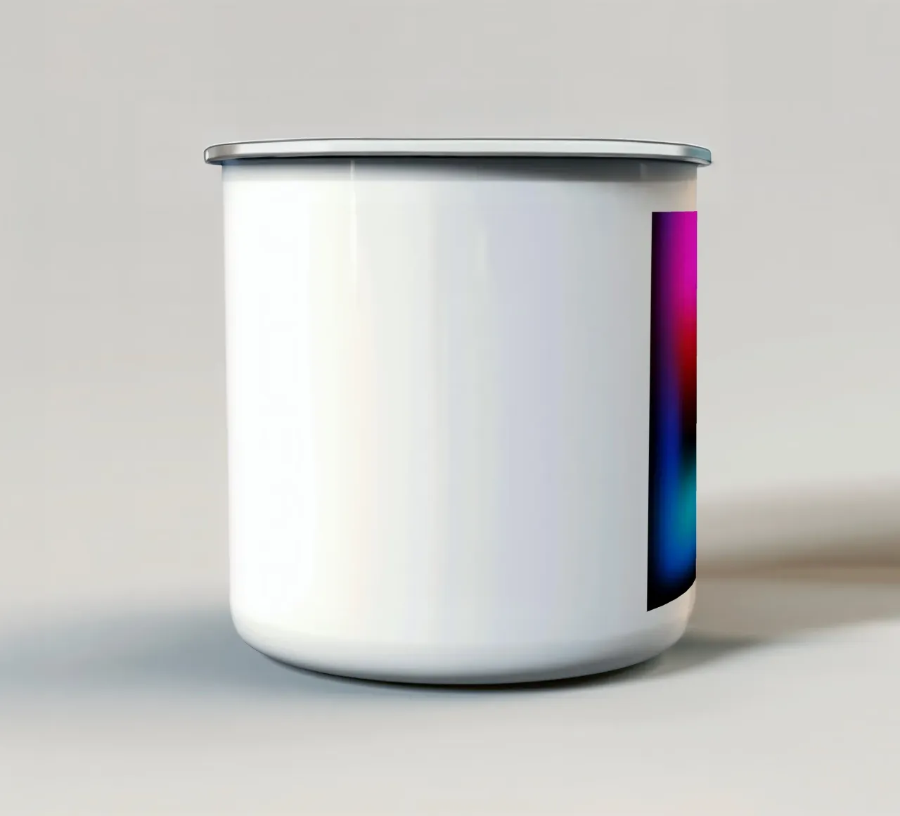 RedBlue tazza in smalto da Flo Klein