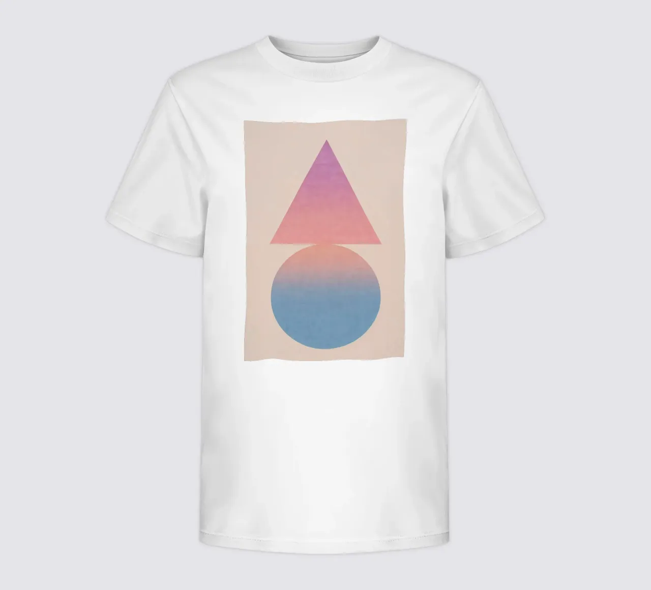 Gradient Geometry Kinder T-Shirt von SMPLE
