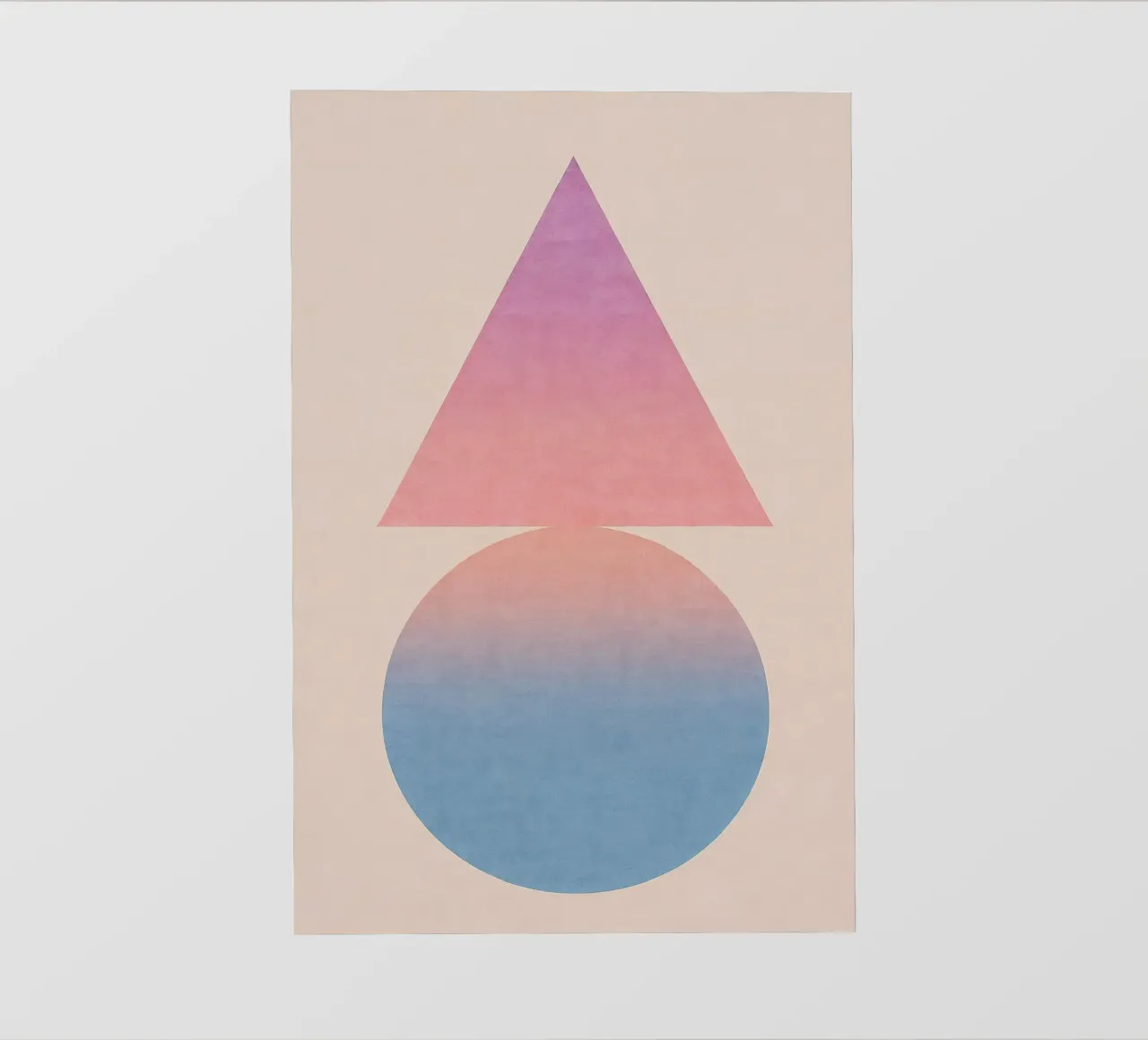 Gradient Geometry pellicola backlit da SMPLE