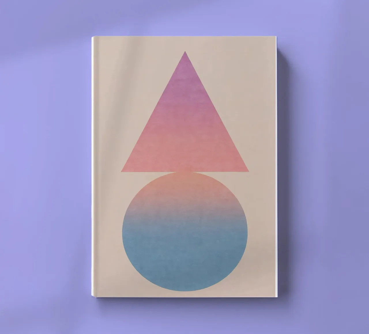 Gradient Geometry Notizbuch von SMPLE