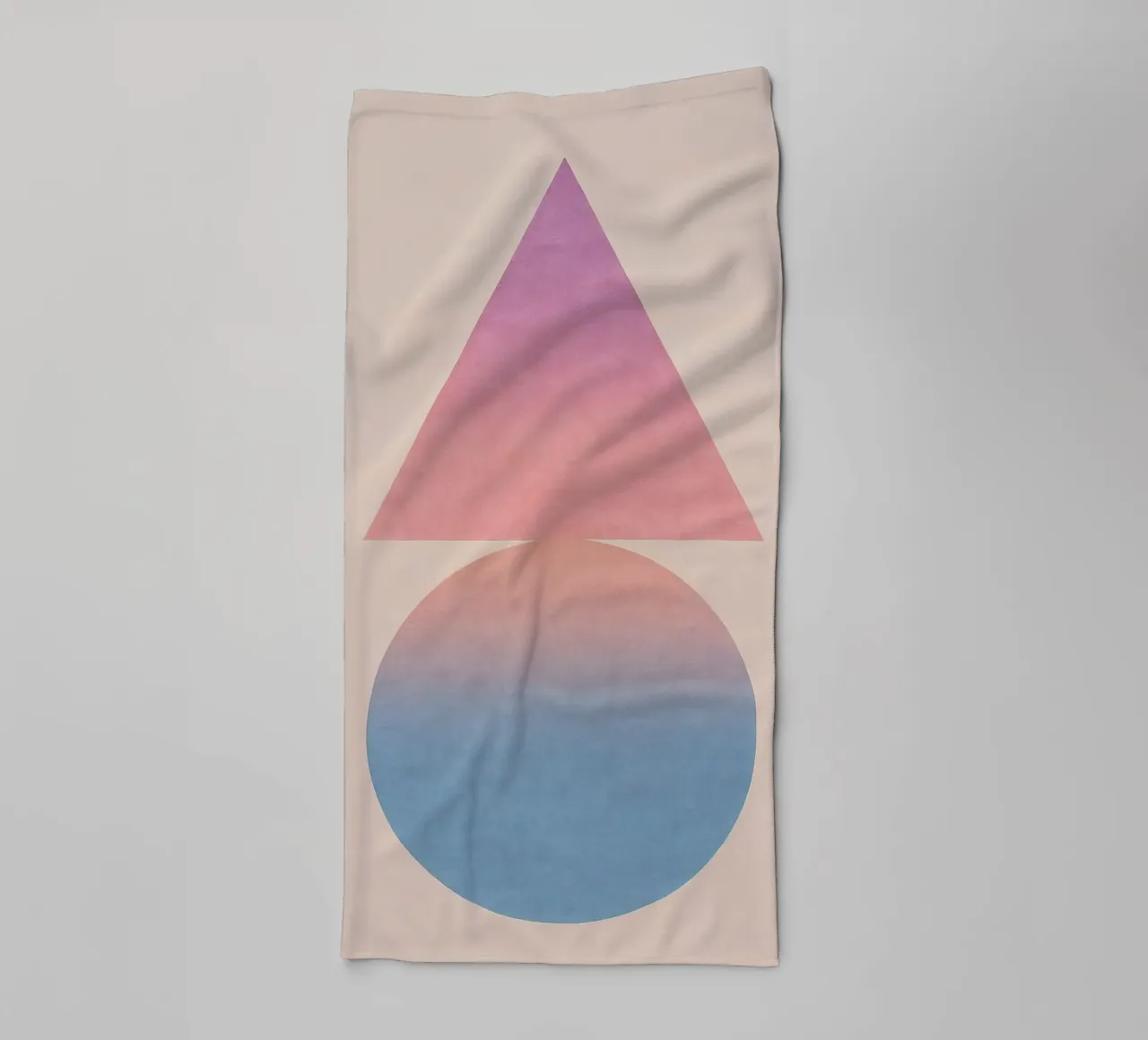 Gradient Geometry towel by SMPLE