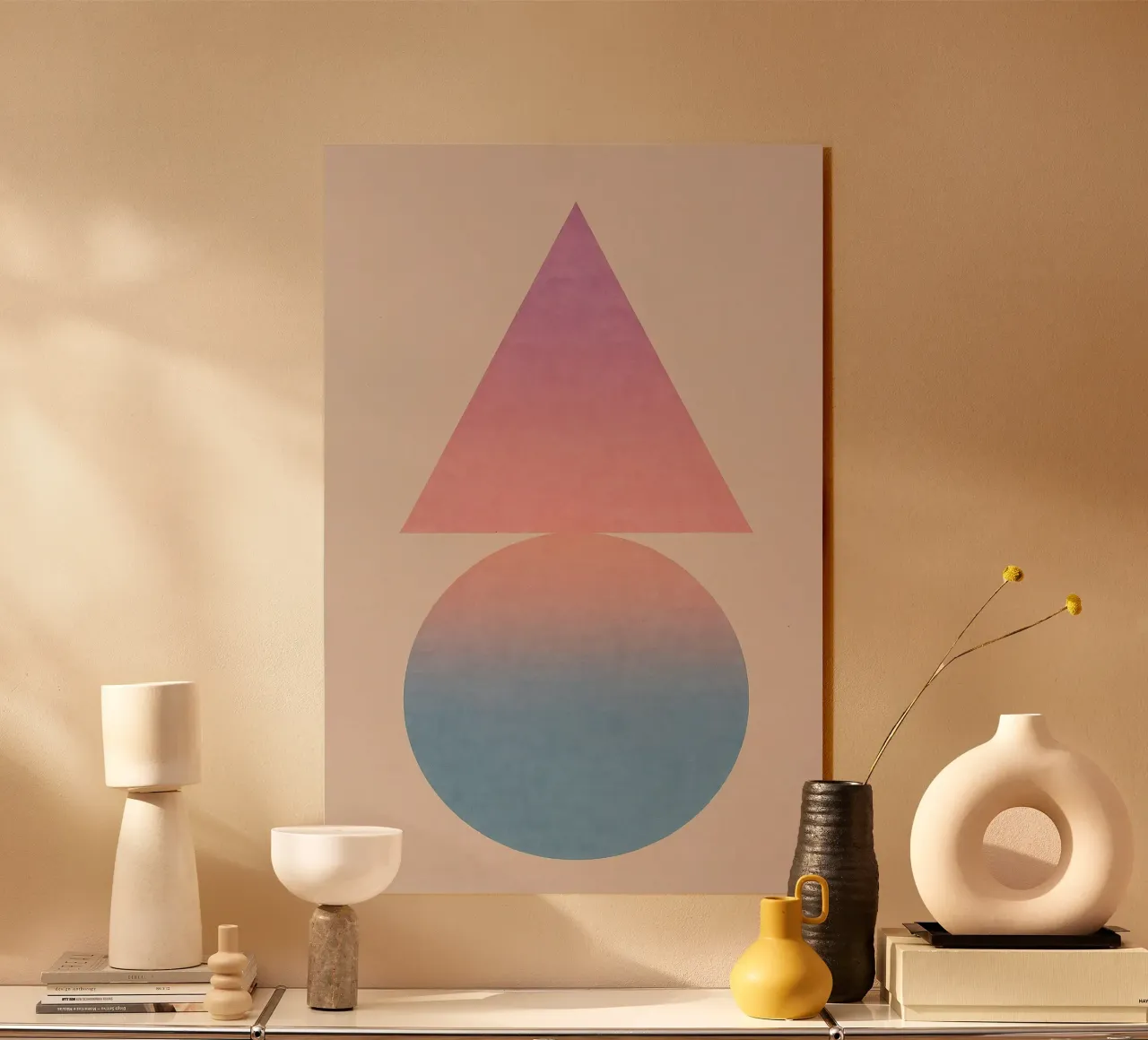 Gradient Geometry Acryl-Glas von SMPLE