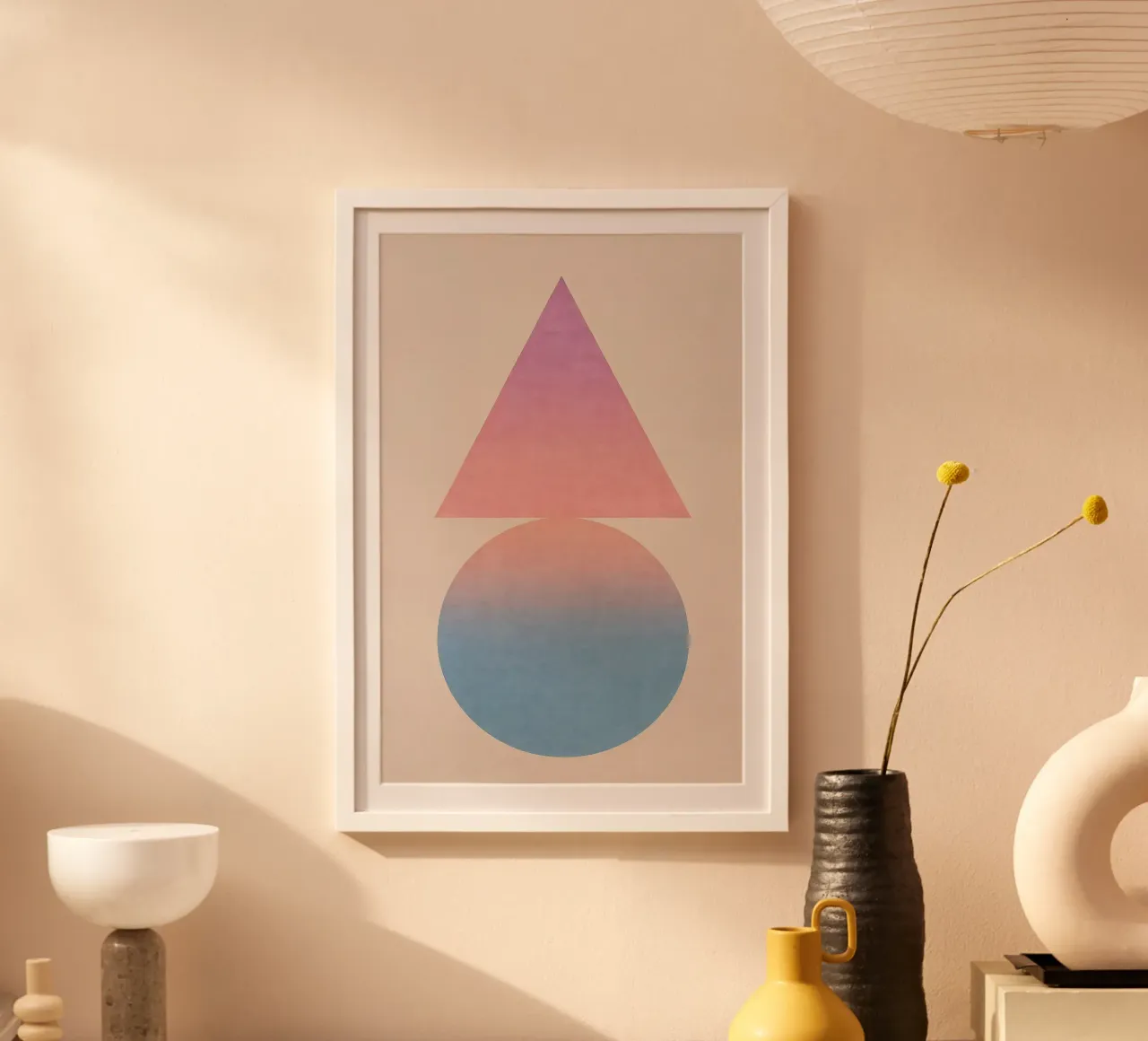 Gradient Geometry Poster von SMPLE