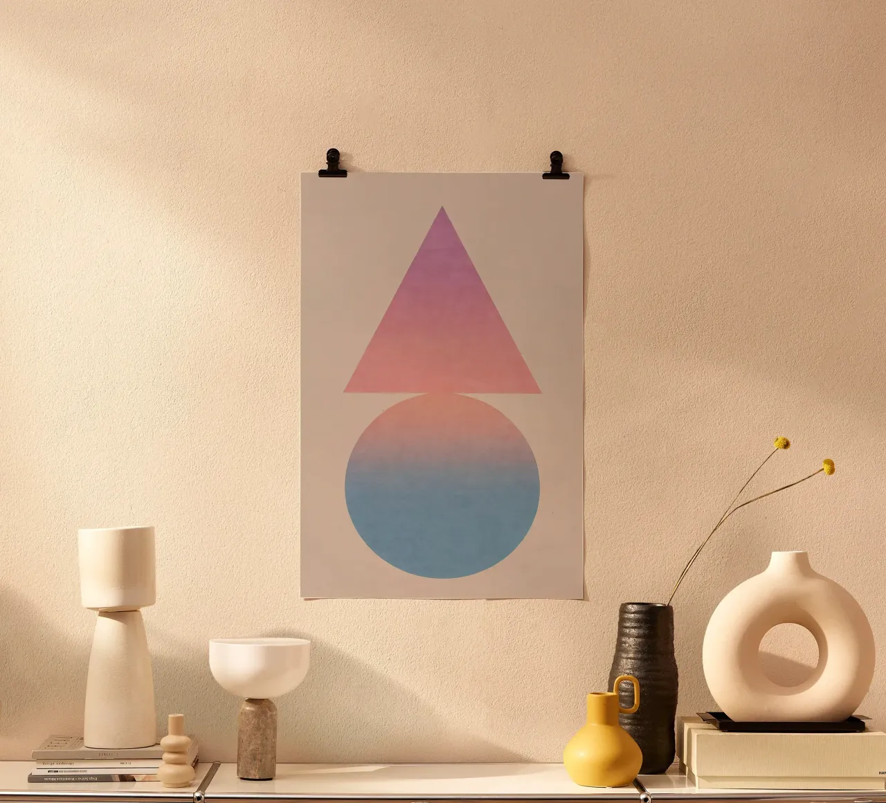 Gradient Geometry Poster von SMPLE