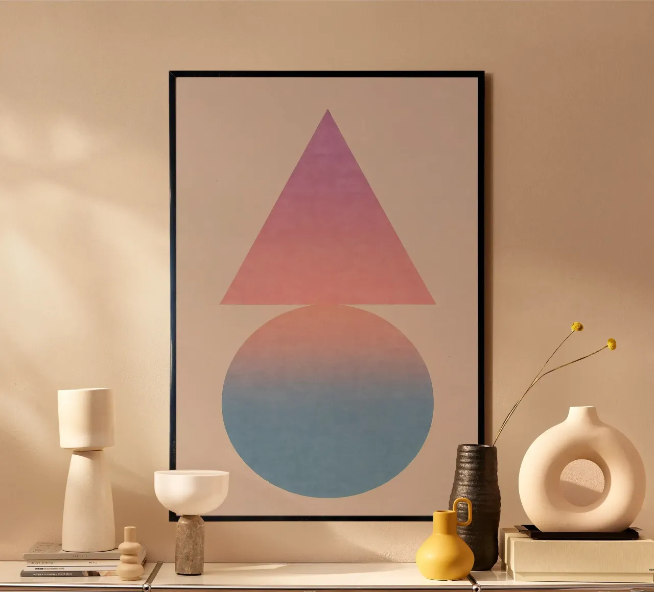 Gradient Geometry Poster von SMPLE