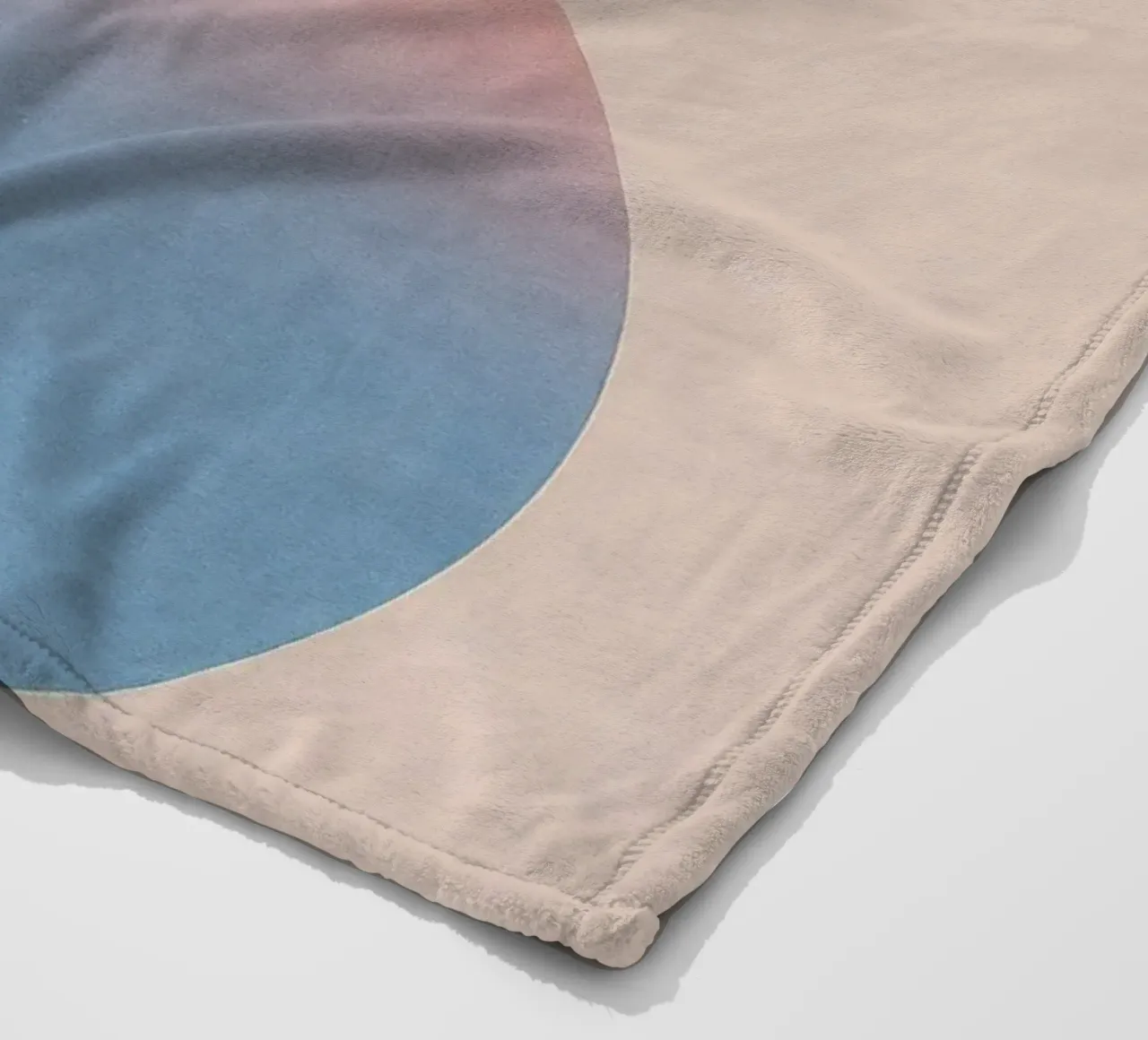 Gradient Geometry Fleecedecke von SMPLE