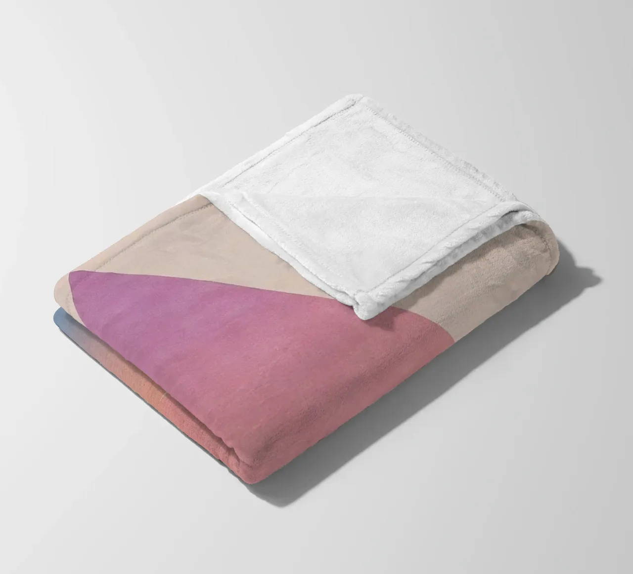 Gradient Geometry Fleecedecke von SMPLE