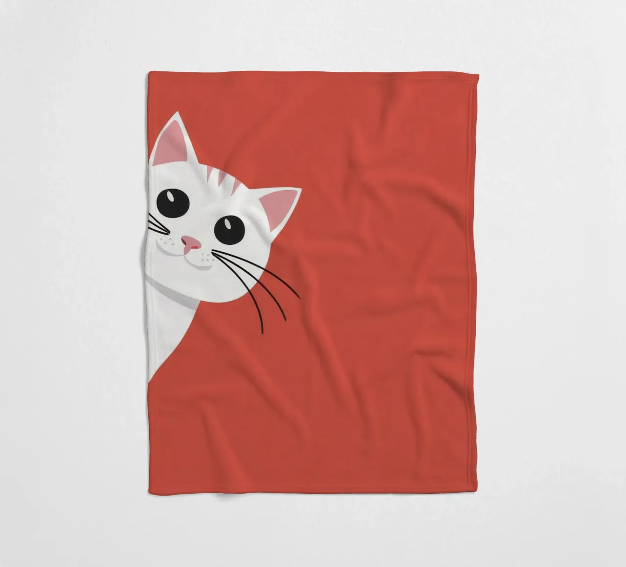 Peeking Tom Perfection fleece blanket by Stone Patina