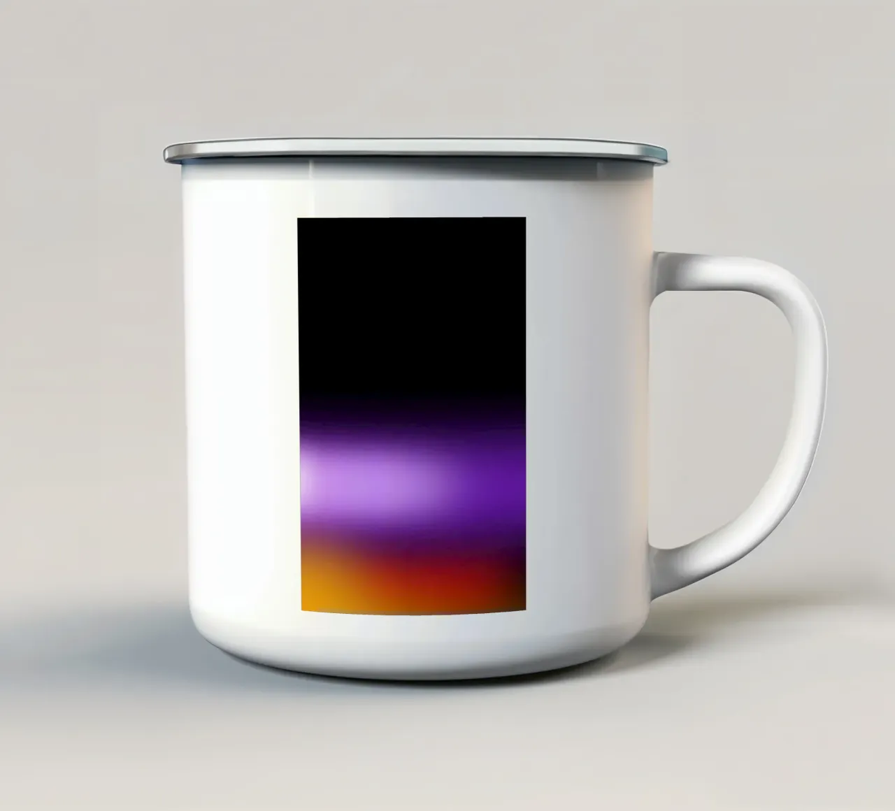 PurpleRed tazza in smalto da Flo Klein