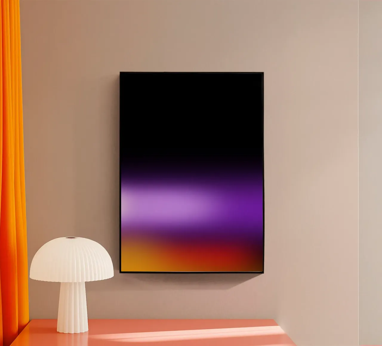 PurpleRed plexiglass da Flo Klein