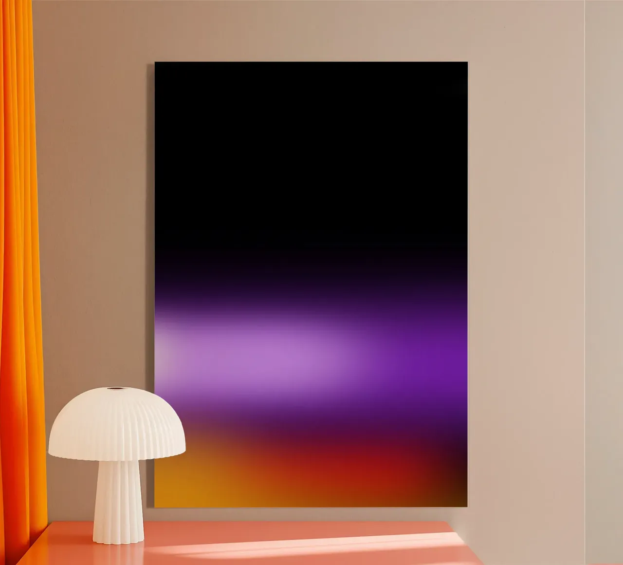 PurpleRed plexiglass da Flo Klein