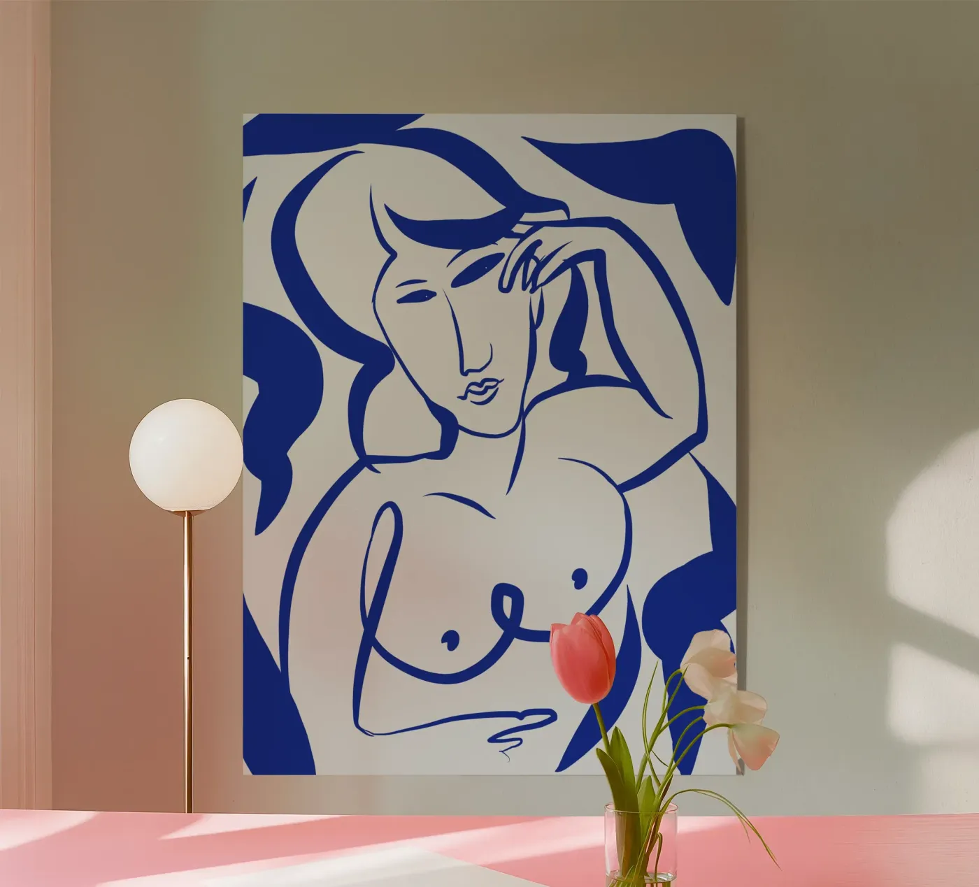 Gesture in lines plexiglass da Little Dean